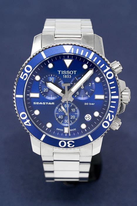 Tissot Chronograph Seastar Blue T Catawiki