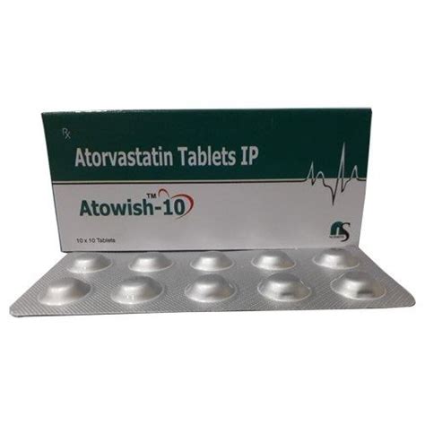 Atorvastatin Tablets Ip X Tablets Pack At Best Price In