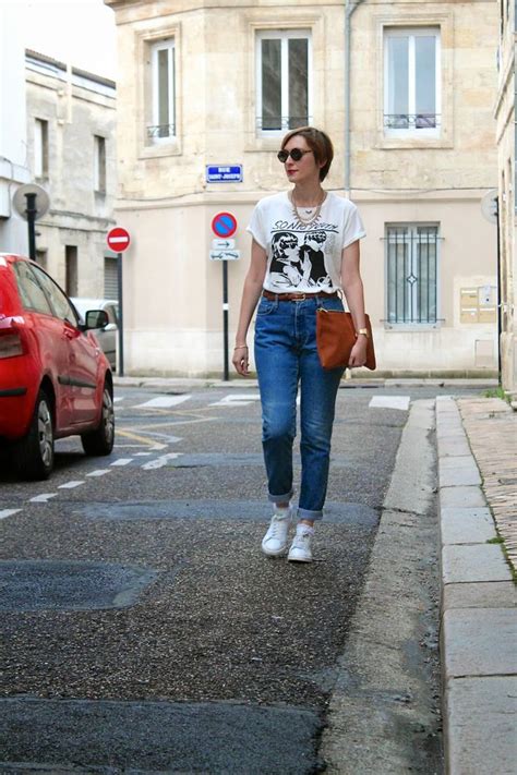 Yiyou From Mars Blog Mode Et Lifestyle Bordeaux Jeans Mom Looks