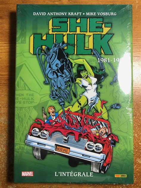 SHE HULK INTÉGRALE 1981 1982 PANINI COMICS 2023