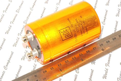 1pcs ROE EYM A 10000uF 10000µF 63V Screw Terminal Capacitor for