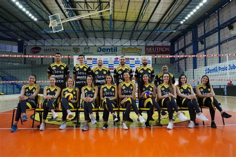 Dentil Praia Clube apresenta novo elenco Web Vôlei