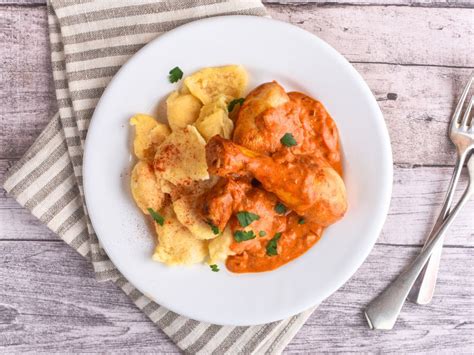 Authentic Chicken Paprikash Paprikás Csirke • Golden Pear Food