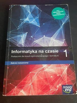 Informatyka Na Czasie Zakres Rozszerzony D Kup Teraz Na