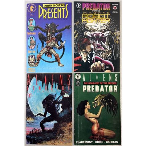 4 Predator & Alien Comics