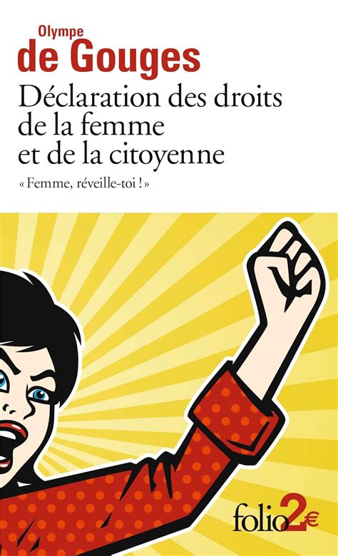 Amazon Fr Femme R Veille Toi D Claration Des Droits De La Femme