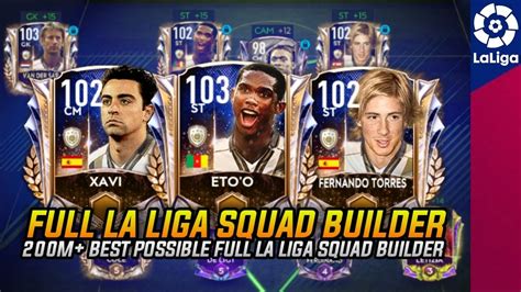 Fifa Points M Coins Best Possible Laliga Squadbuilder The