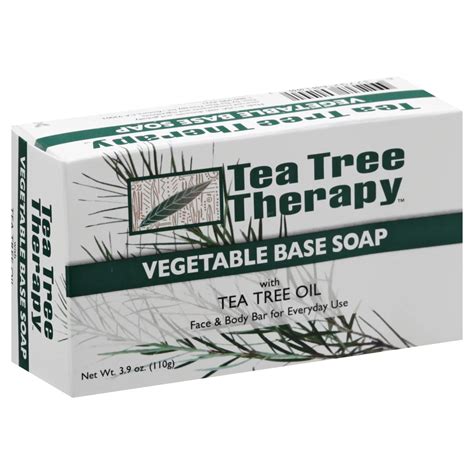 Tea Tree Therapy Vegetable Base Soap With Tea Tree Oil Shop Hand