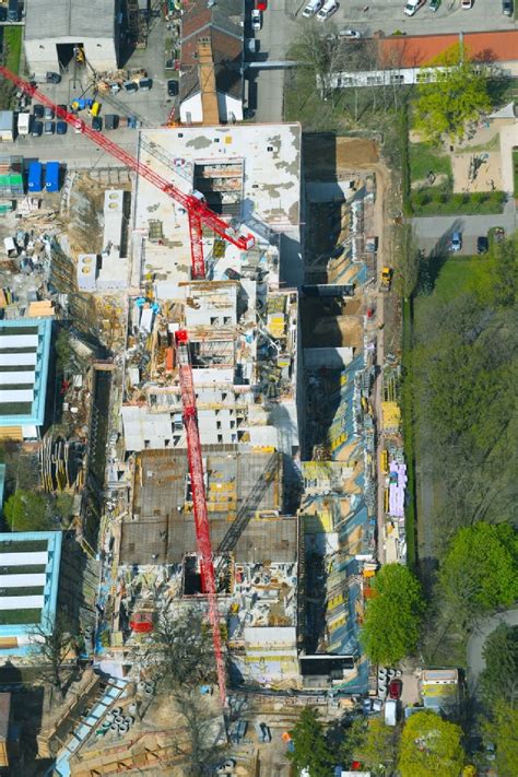 Berlin Aus Der Vogelperspektive Neubau Baustelle F R Ein