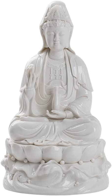 Amazon De Buddha Figur Buddha Statuen F R Zuhause Kwan Yin Statue