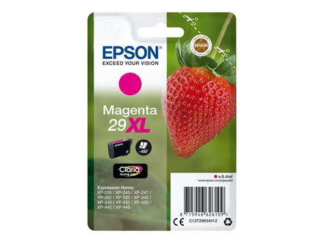 Epson T Xl Fraise Rendement Lev Magenta Originale