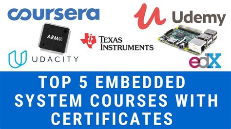 Top 5 Best Embedded Systems Courses Certification Free Courses