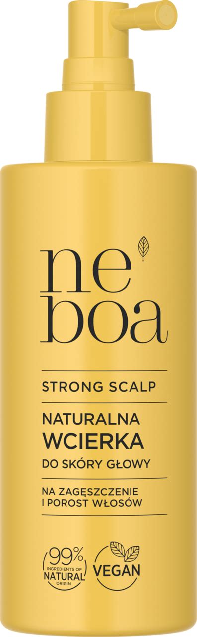 NEBOA Strong Scalp wcierka do skóry głowy naturalna na