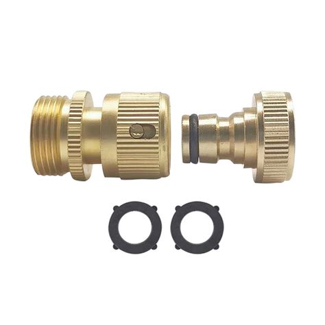 Garden Hose Quick Connect Solid Brass Quick Connector Garden Hose