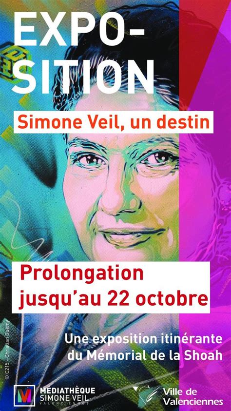 Exposition Simone Veil Un Destin 1927 2017 Valenciennes