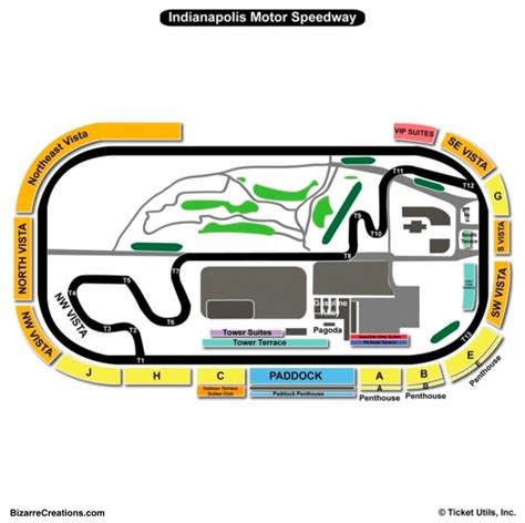 indianapolis motor speedway seating chart # ...