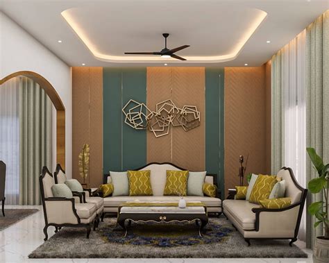 False Ceiling Design With Cove Lights Livspace