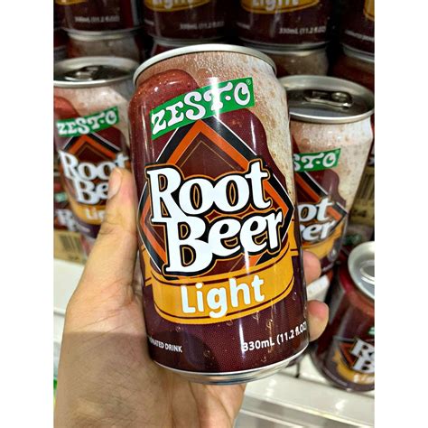 Zesto Root Beer Light Sugar Free Carbonated Drink Diet Soda 330ml