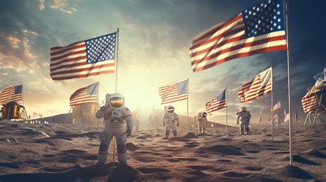 How Many Flags Are On The Moon