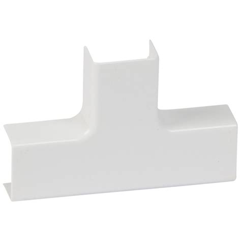 Dérivation en T à plat pour moulure DLPlus 20x12 5mm blanc 030224