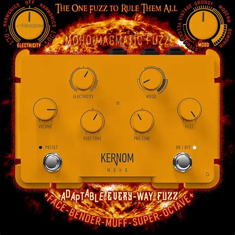 Guitar Pedal X GPX Blog Le Moho Magmatic Fuzz De Kernom Est Tout