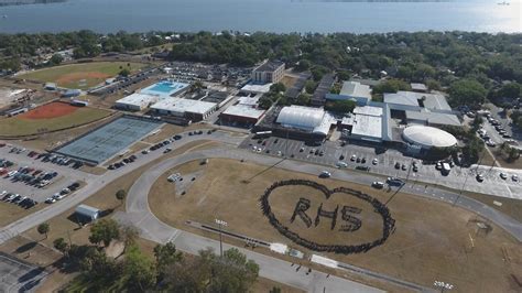 Rockledge High on Twitter: "The Rock walked to recognize our friends at ...