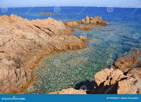 Isola Rossa Sardinia Stock Image Image Of Blue Mediterranean 8436605