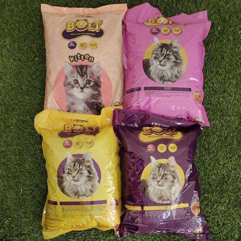 Jual BOLT CAT 800gr Repack Catfood Adult Shopee Indonesia