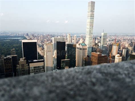 View Over Manhattan from Rockefeller Center Stock Photo - Image of ...