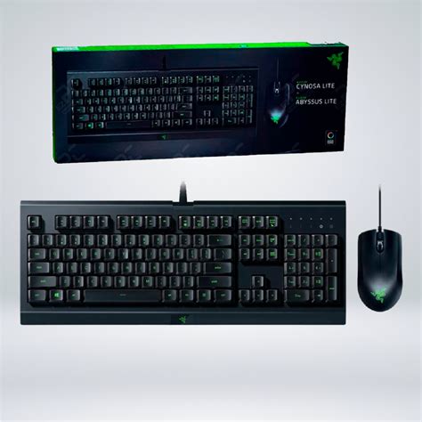 Teclado Gamer Razer Cynosa Lite Mouse Abyssus Lite Cd Store