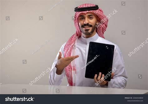 381 Saudi Man Holding Laptop Computer Images Stock Photos Vectors