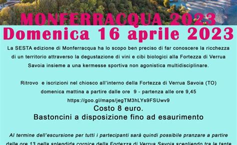 Monferracqua Il Aprile Con Cammini Divini E Nordic Walking