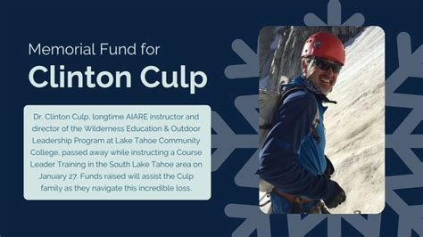 Fundraiser For Lisa Culp By Aiare Staff Memorial Fund For Clinton Culp