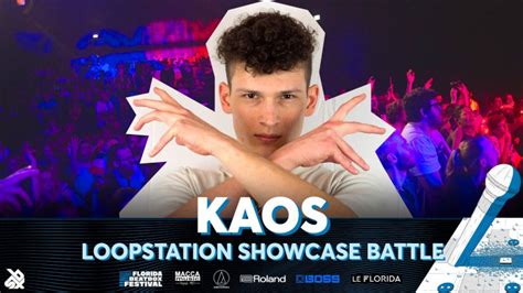 Kaos Florida Beatbox Battle Showcase Round Swissbeatbox