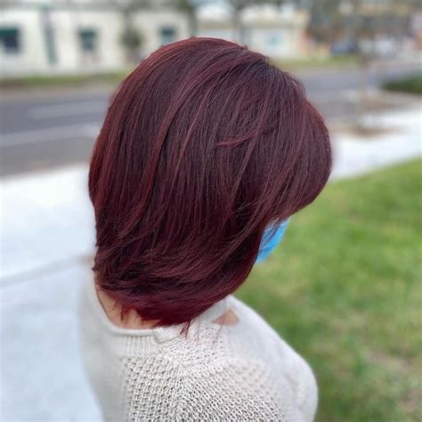 Cherry Brunette Hair Inspirations