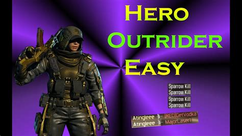 Unlocking Hero Armour Outrider Tips YouTube