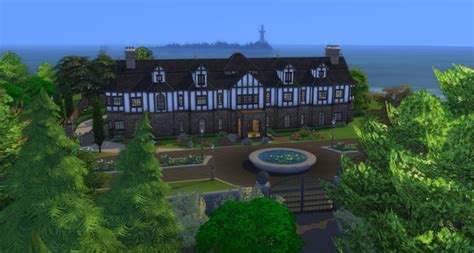 Landgraab Estate Remake Inspired By The Sims 3s Landgraab Mansion