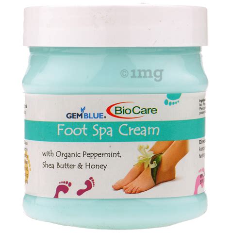 Gemblue Biocare Foot Spa Cream Buy Jar Of 500 0 Ml Cream At Best Price In India 1mg