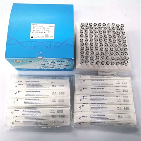 Medical Sterile Specimen Sampling Nasal Flocked Virus Disposable