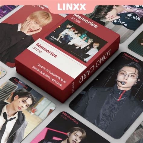 Linxx Pcs Enhypen Memories Step Album Lomo Card Kpop Photocards