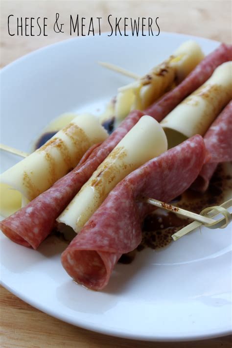 Celebrate National Cheese Day With Delicious Cheese And Meat Skewers