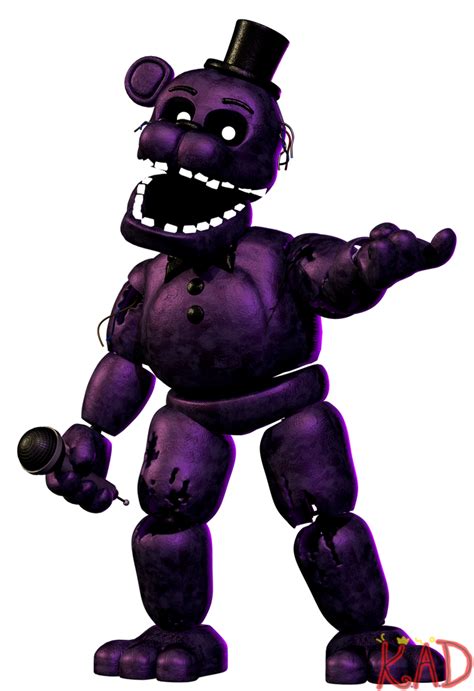 Shadow Freddy Render 3 By Kingangrydrake On Deviantart