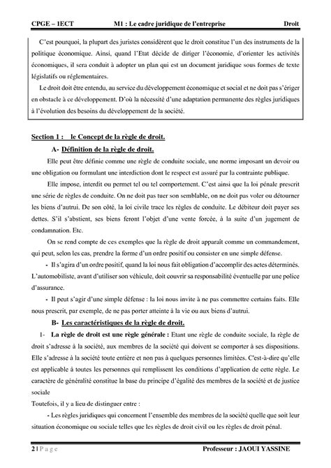 SOLUTION Chapitre Introductif Cpge Droit Studypool