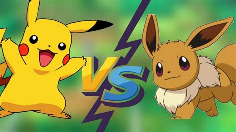 Pikachu Vs Eevee Pokemon Battle Superb Pokemon Battle Video Pokemon