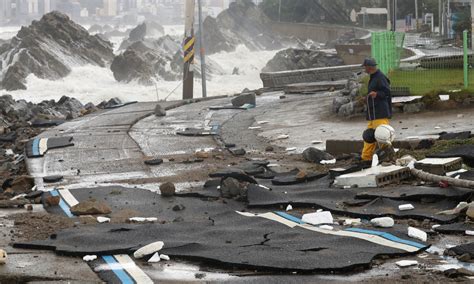 South Korea Reels In Aftermath Of Typhoon Hinnamnor That Left 11 Dead