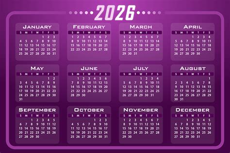 Kalender 2026 Datum - Kostenlose Vektorgrafik auf Pixabay