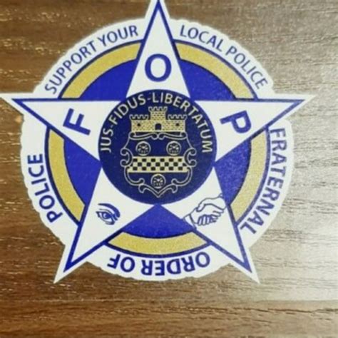 Fraternal Order Of Police Sticker