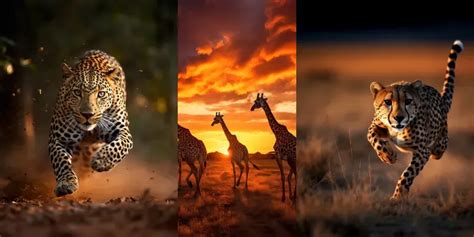 Wildlife Photography In Action AI Prompt Bundle | PromptBase