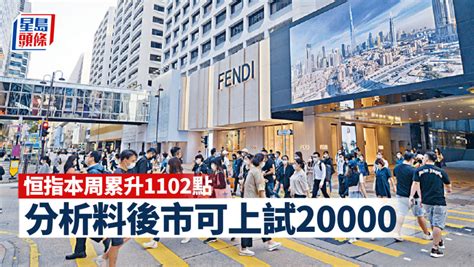 全日收市｜恒指本周累升1102點 分析料後市可上試20000 星島日報