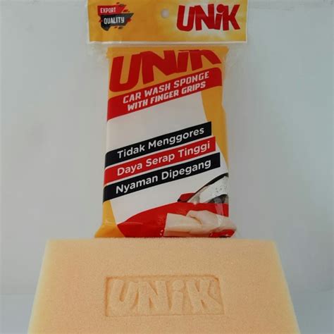 Jual Unik Car Wash Sponge With Finger Grips Shopee Indonesia